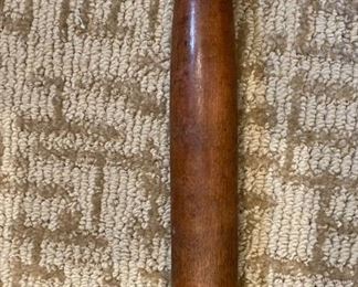 Antique Bartenders Billy Club Vintage Wood Police Baton Truncheon Night Stick #4 12.5in Long