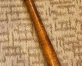 Antique Bartenders Billy Club Wood Police Baton Truncheon Night Stick #5 11.75in Long