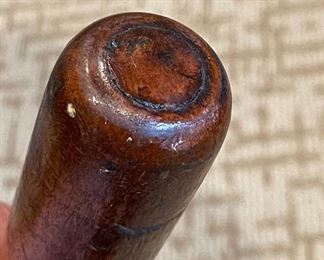 Antique Bartenders Billy Club Wood Police Baton Truncheon Night Stick #5 11.75in Long