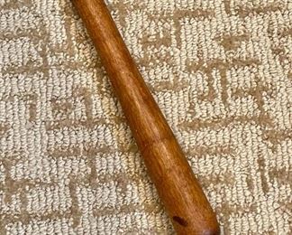 Antique Bartenders Billy Club Vintage Wood Police Baton Truncheon Night Stick #6 9in long