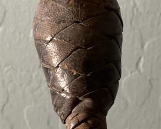 Antique Braided Leather Police SAP Slapjack Blackjack #4 8in Long