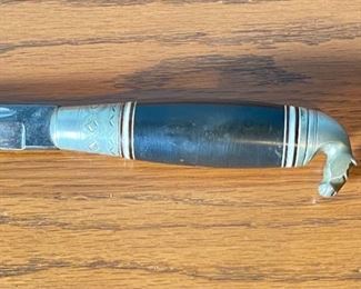 Puukko Finland Horse Head Knife 10.5in Long