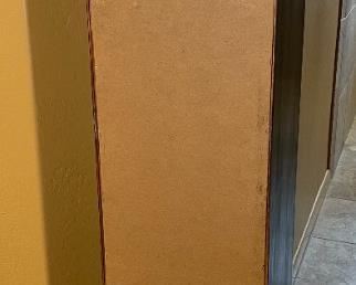 Slender Rustic Cabinet 60 x 18 x 12.25 in HxWxD