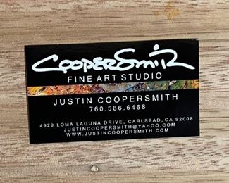 Original Art Summer Vista Justin Coopersmith 24 x 24 x 3 in HxWxD