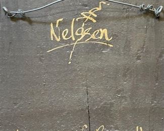 2pc Metal Art Queen of Roses Mirror & Cross Mirror: 7.25 x 5.5 x 1.5in HxWxD