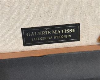 Original Art Lugano Candi Oil Making Hay Painting Frame: 20.5x24.25x2in Image: 19.5x15.5 HxWxD