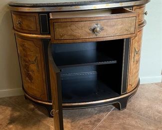 Ferguson Copeland Demi-Lune Console Cabinet 35 x 44 x 16 HxWxD