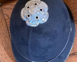 English British Bobby Helmet West Midlands Police Hat Rose top 8x9x11.75in