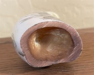 Faux Ship Tamar 1861 Scrimshaw Whale Tooth 6in H