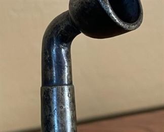 Primitive Long Stem Smoking Pipe 16in Long