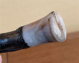 Primitive Long Stem Smoking Pipe 16in Long