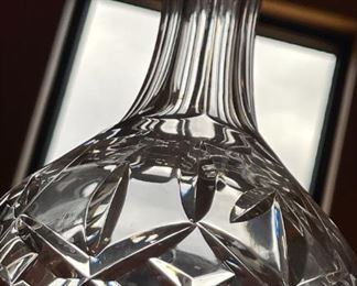 Waterford Crystal Lismore Carafe Decanter 8.75in H