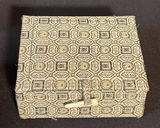 Chinese Etched Soapstone Stamp Seal in box #1 Box: 2x4.5x4in HxWxD