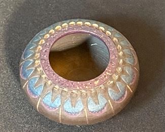 3pc Joanie Govedare Pottery Mini Pots/Vases Largest: 4.25in H x 2.25in Diameter