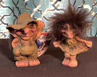 2pc Nyform Troll Norwegian Pair 4.5in Tall