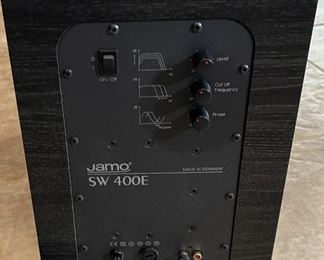 JAMO SW 400E Powered Subwoofer Speaker Sub 15.5 x 19.5 x 9.5in HxWxD