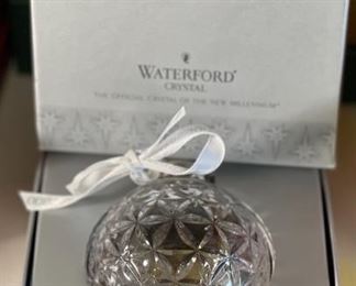 Waterford Crystal 2000 Time Square Ball Ornament in Box
