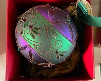 Waterford Harlequin Ball Christmas Ornament