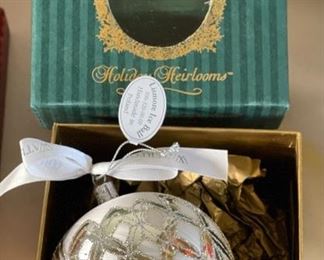 Waterford Lismore Ice Ball Christmas Ornament