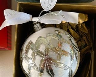 Waterford Lismore Ice Ball Christmas Ornament