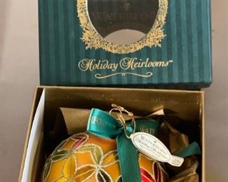 Waterford Starburst Ball Christmas Ornament