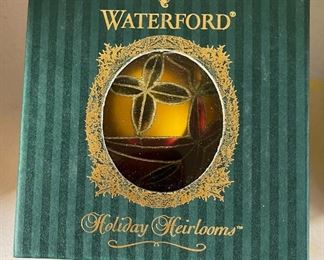 Waterford Starburst Ball Christmas Ornament