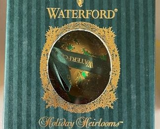 Waterford Peacock Grande Ball Christmas Ornament