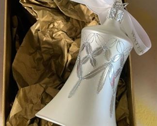 Waterford Lismore Bell Christmas Ornament