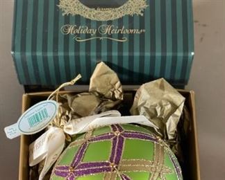 Waterford Imperial Araglin Ball Christmas Ornament