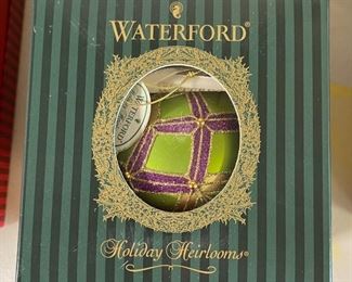 Waterford Imperial Araglin Ball Christmas Ornament