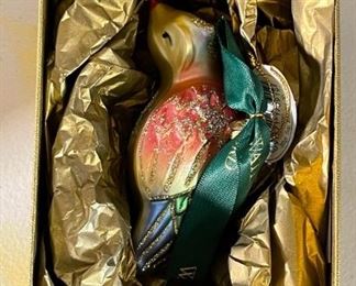 Waterford Partridge 1st Edition Christmas Ornament 12 days of Christmas