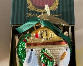 Waterford Stockings Were Hung Christmas Ornament