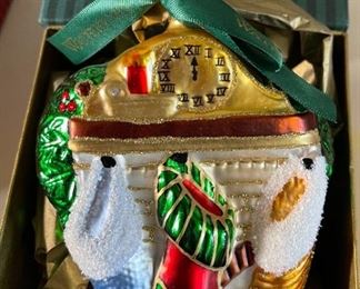 Waterford Stockings Were Hung Christmas Ornament