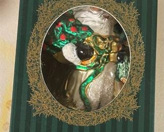 Waterford Christmas Eve Santa Christmas Ornament