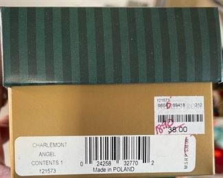 Waterford Charlemont Angel Christmas Ornament