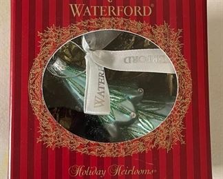 Waterford Snow Crystal Lismore Tree Christmas Ornament