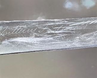 Vintage J Marttiini Fillet Knife 14.5 in long in sheath