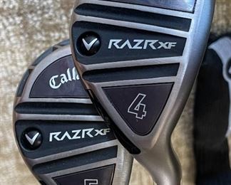 Callaway RAZR XF Hybrid Woods #4 & #5 Golf Clubs