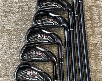 TaylorMade Burner 2.0 Irons 4-9 PW & AW Iron Set Golf Clubs