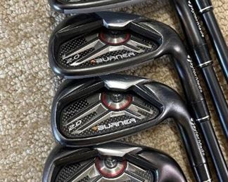 TaylorMade Burner 2.0 Irons 4-9 PW & AW Iron Set Golf Clubs
