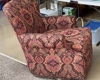 Taylor King Fabric Chair 36x34x37in HxWxD