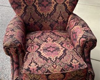 Taylor King Fabric Chair 36x34x37in HxWxD