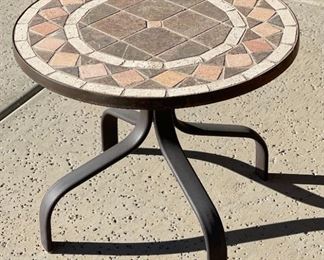 Tile Top Patio Table