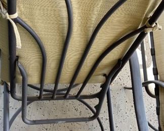 2pc Alu-mont Chaise Lounge Chairs Pair 40 x 20 x 65in HxWxD