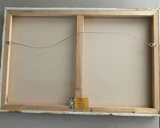 Original Art Christine Demma Berries Jubilee Painting 20.5x30in