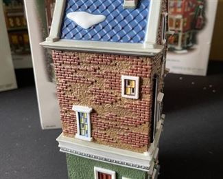 Dept. 56 Gardens of Santorini Christmas in the City Series Department #56.59239 in Original Box 9 x 4 x 3.25in HxWxD