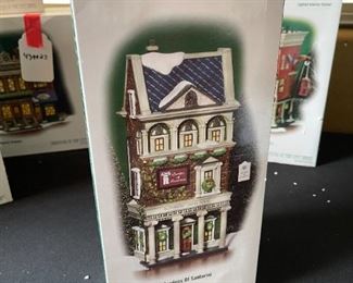 Dept. 56 Gardens of Santorini Christmas in the City Series Department #56.59239 in Original Box 9 x 4 x 3.25in HxWxD