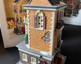 Dept. 56 Café Tazio Department Christmas in the city series #56.59253 in Original Box 9 x 5.25 x 4.75in HxWxD