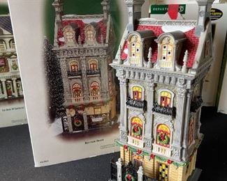Dept. 56 Harrison House Christmas in the City Series Department #56.59211 in Original Box 11.25x4.5x 4.25in HxWxD