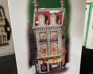 Dept. 56 Harrison House Christmas in the City Series Department #56.59211 in Original Box 11.25x4.5x 4.25in HxWxD